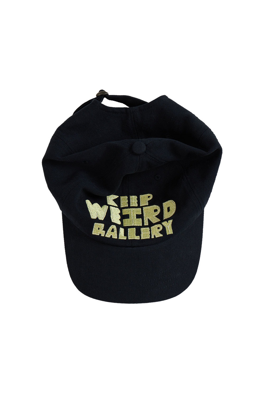 &#039;Keep Weird Gallery&#039; Logo Ball Cap - Navy