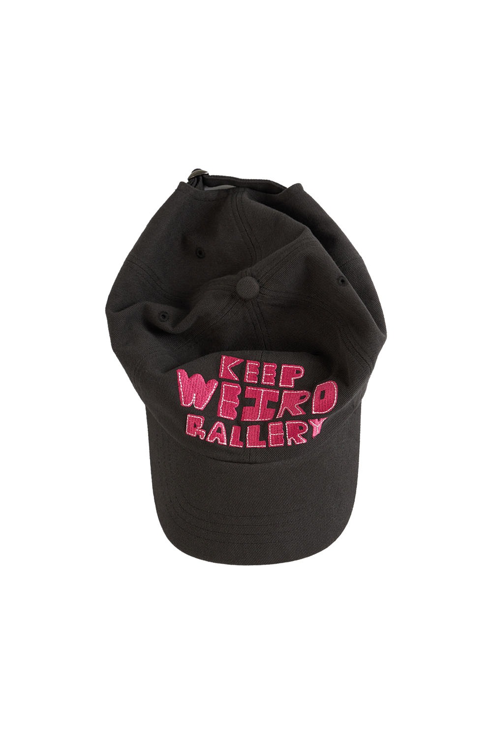&#039;Keep Weird Gallery&#039; Logo Ball Cap