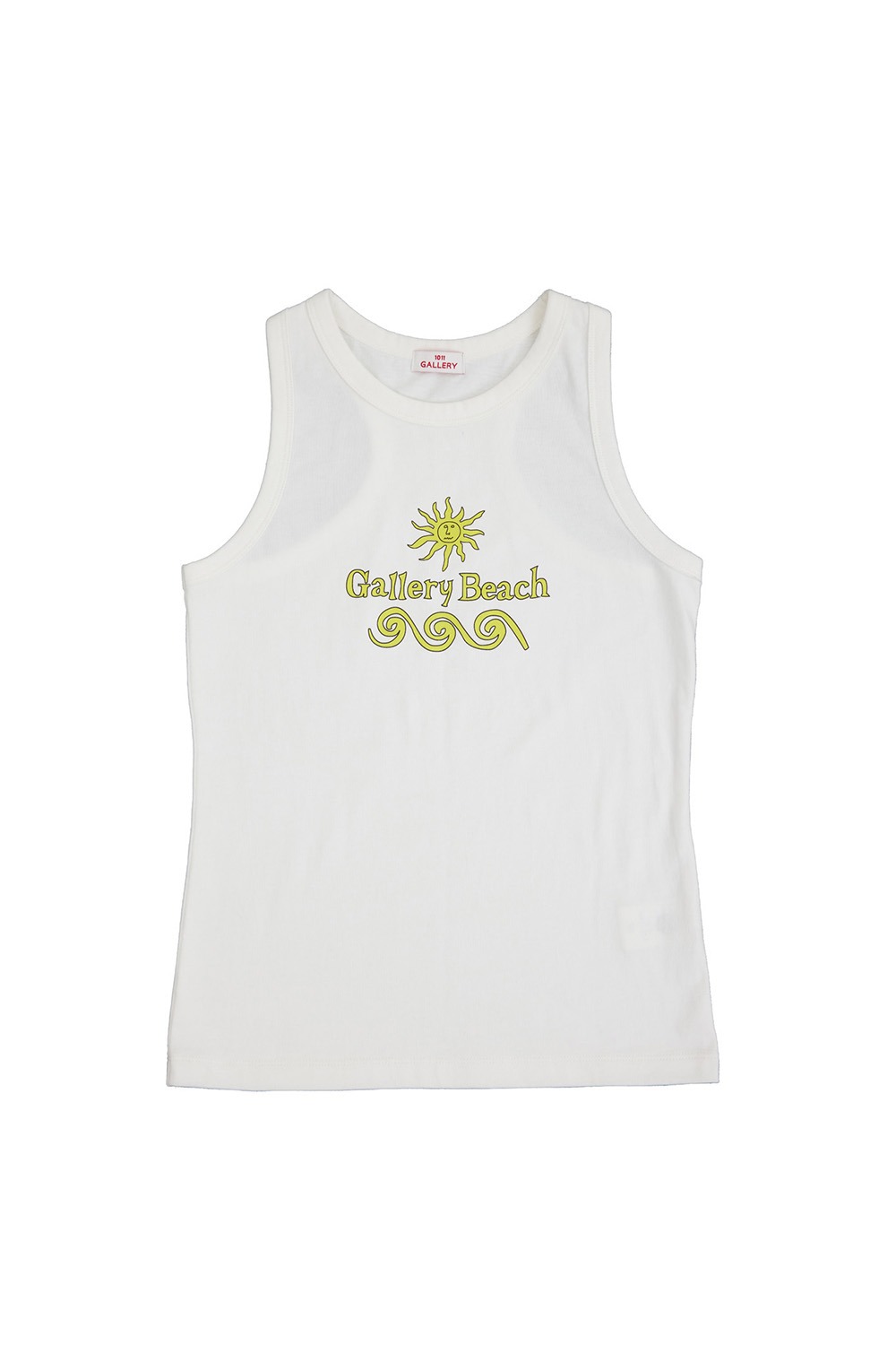 Gallery Beach Sleeveless T-shirt - White