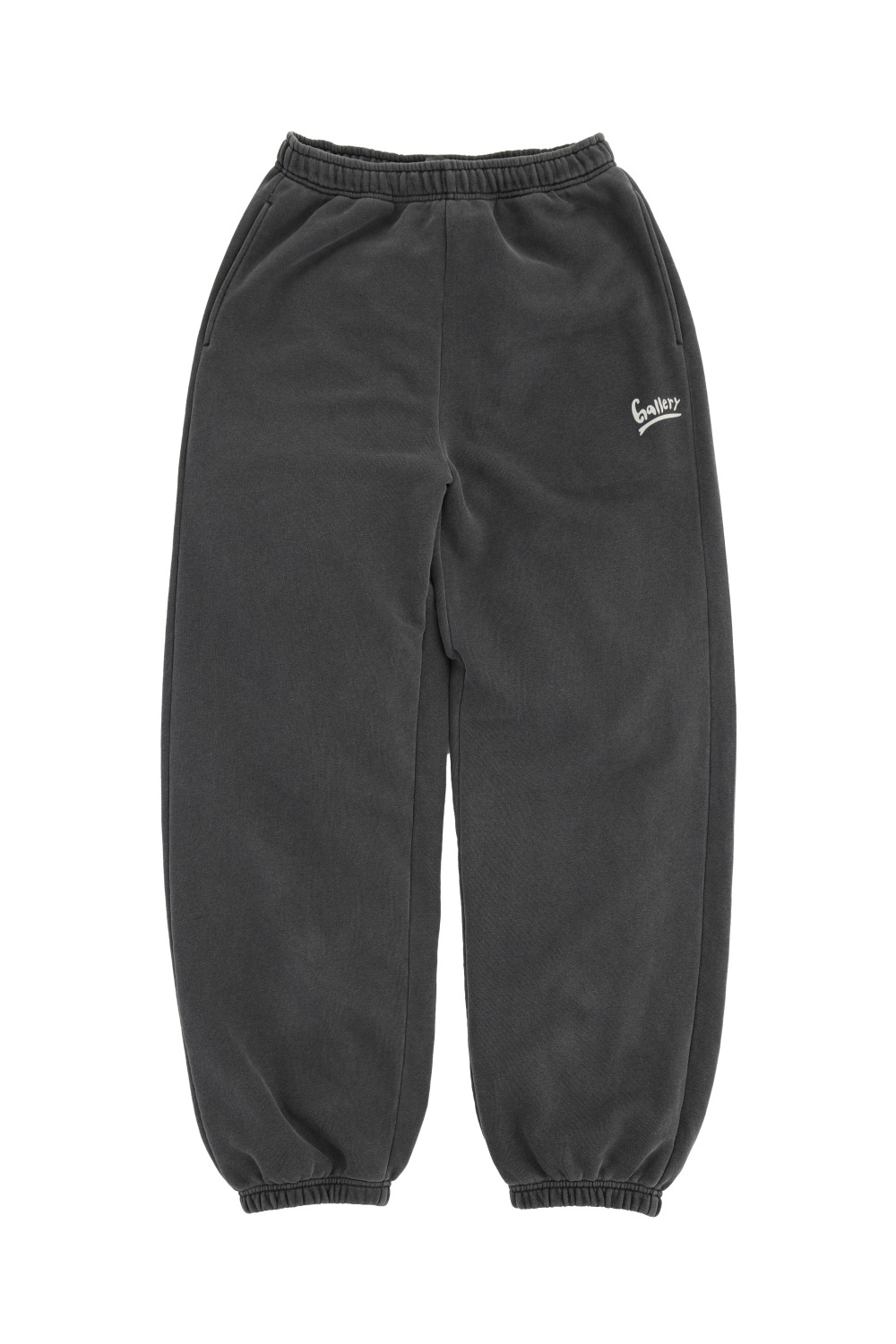 Gallery Wave Logo Jogger Sweat Pants  - Charcoal Grey