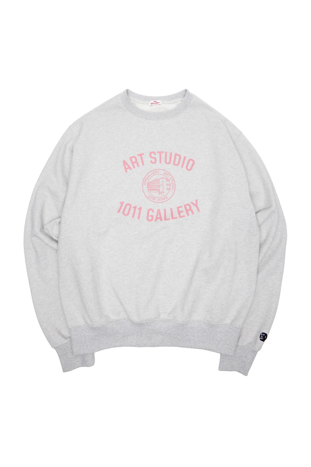Gallery Haus Graphic Sweat Shirt - Light Grey