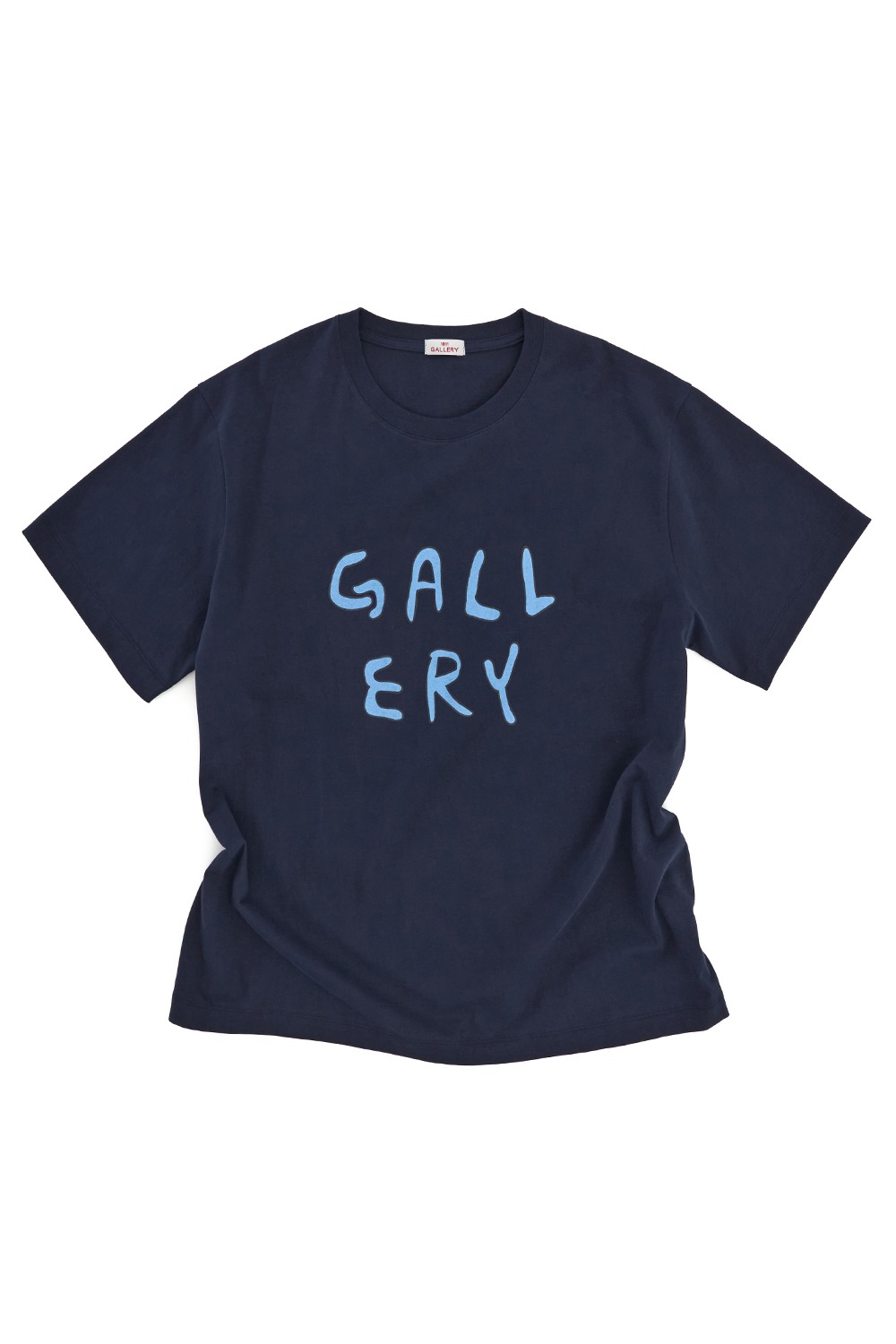 Gallery Stroke Logo T-Shirt-Navy
